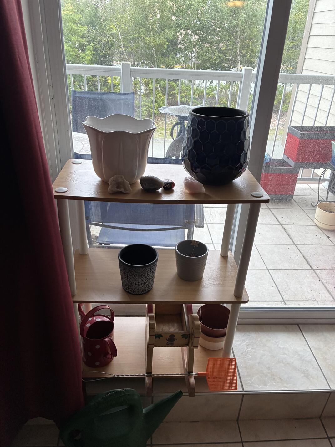 3-tier shelves